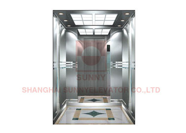elevador de alta velocidad Roomless del elevador seguro del pasajero de 450~2000kg sin ruido