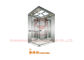 Cabina del elevador del pasajero del hogar del acero inoxidable con diseño de la aguafuerte del espejo