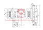Levante los recambios SN-SG-AQ10A 0.25~2.50m/S del elevador del engranaje de la seguridad