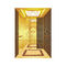 Pintado modelado de la decoración ligera de acrílico del oro del elevador del diseño inoxidable de la cabina
