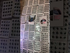 Botón pulsador Braille para ascensor de forma redonda / Botón pulsador de ascensor, tamaño 37 mm