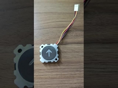 Botón de puerta de ascensor para cerrar / Botón de ascensor redondo con Braille DC 12-36V