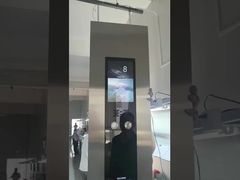 Vea la carga de alta velocidad del elevador 1600kg del hospital del acero inoxidable de la rayita para la demostración del hospital