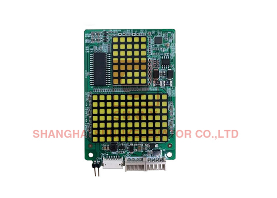 3,5" exhibición del LCD del elevador con la naranja/Dot Matrix blanco/rojo