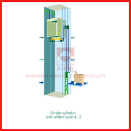 elevador de alta velocidad hidráulico de la carga 1000-5000Kg para los métodos diversos de la promoción