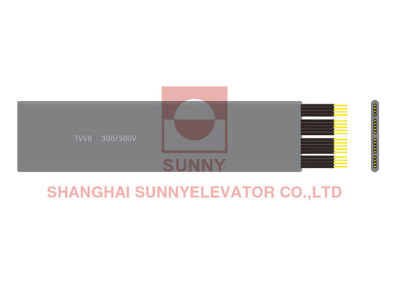 Accesorios de la elevación del elevador de cable de alambre de AC300V con el aislamiento del PVC