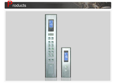 El panel del poli de la elevación del pasajero/el panel de funcionamiento del coche de elevador del acero inoxidable del espejo