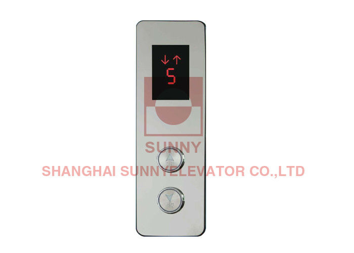 El panel de funcionamiento del elevador estándar del botón con el poli de la elevación y poda piezas