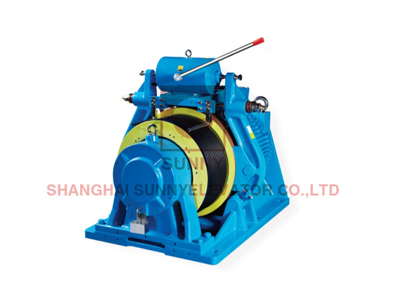 Máquina de tracción sin engranaje para ascensor con voltaje de freno AC110V/DC110V