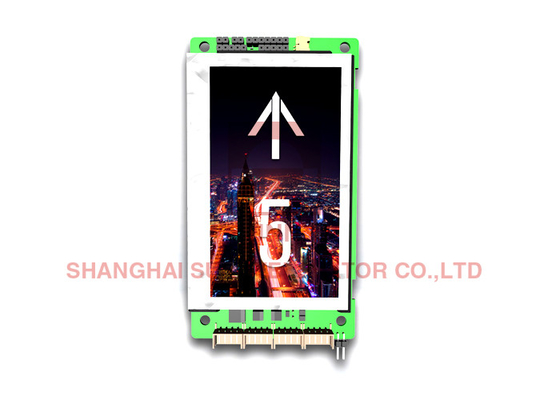 4Pantalla LCD de 3 pulgadas para elevadores para mostrar el estado de mantenimiento y extinción de incendios