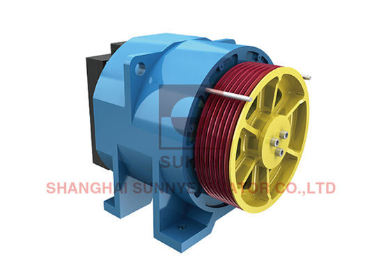 Máquina de ascensor sin engranajes de 450~1000KG para ascensores panorámicos