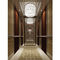 Wooden Elevator Cabin Decoration Luxury Ceiling And Down Lamp