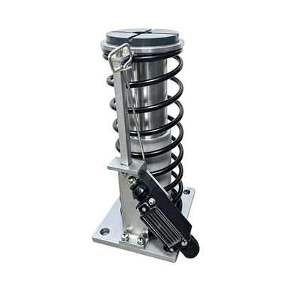 Tampón de aceite hidráulico para ascensores de alta velocidad con carrera de 150 mm a 600 mm en acero al carbono/acero inoxidable para protección contra colisiones y reducción de ruido
