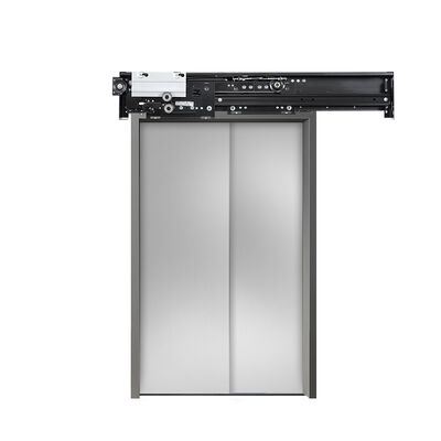 Dispositivo de puerta de aterrizaje de apertura lateral de 2 hojas de 600~1800 mm con requisito estándar GB/T7588.1/2 y tipo ignífugo