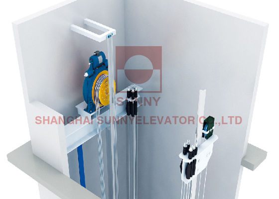 Elevador de pasajeros de alta velocidad de acero inoxidable con sistema de control VVVF y capacidad de carga de 450-2000 kg