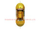 Espejo decorativo Elevador de cristal dorado Elevador de observación 630 kg de carga