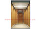 Decoración residencial de la cabina de los elevadores del espejo del oro para la elevación del pasajero