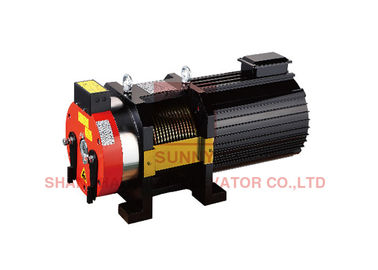 motor sin engranaje de la máquina de la tracción de las piezas de la elevación de 380V IP41 con la polea acanalada Ø240mm