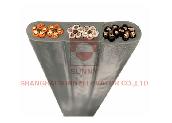 Cable de ascensor sectorial aislado con PVC TVVB de alta calidad para sistemas de ascensor seguros y fiables