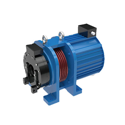 Máquina de tracción de ascensor de carga de 450-630KG con velocidad de 0,5-1,75 m/s y voltaje de 380V
