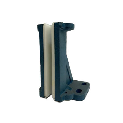 Zapatos de guía deslizante de ascensor de trabajo pesado Compuesto de poliuretano / bronce resistente al desgaste, auto lubricante, encaja con rieles de guía de 8 ′′ 16 mm