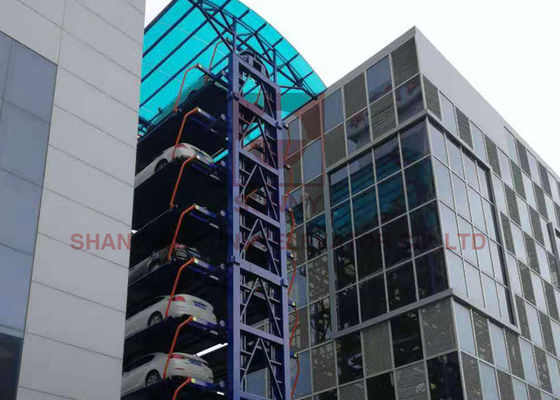 Elevación de elevación vertical de poco ruido del aparcamiento del garaje 380V con la puerta auto