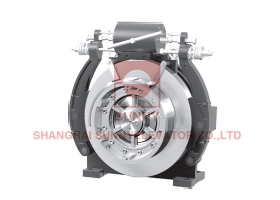 1350kg motor sin engranaje de la máquina de la elevación del elevador 2.5m/S del diámetro 480m m